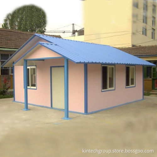 Prefab Mobile House/Modular Building with Light Steel Structure, One Floor